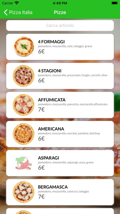 Voglio La Pizza