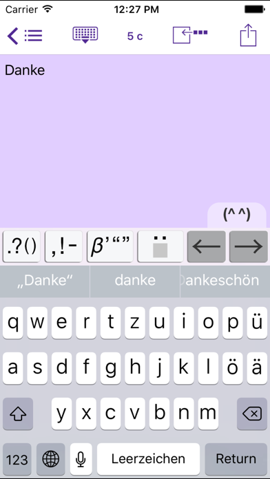 Easy Mailer German Keyboard plus Screenshot 1