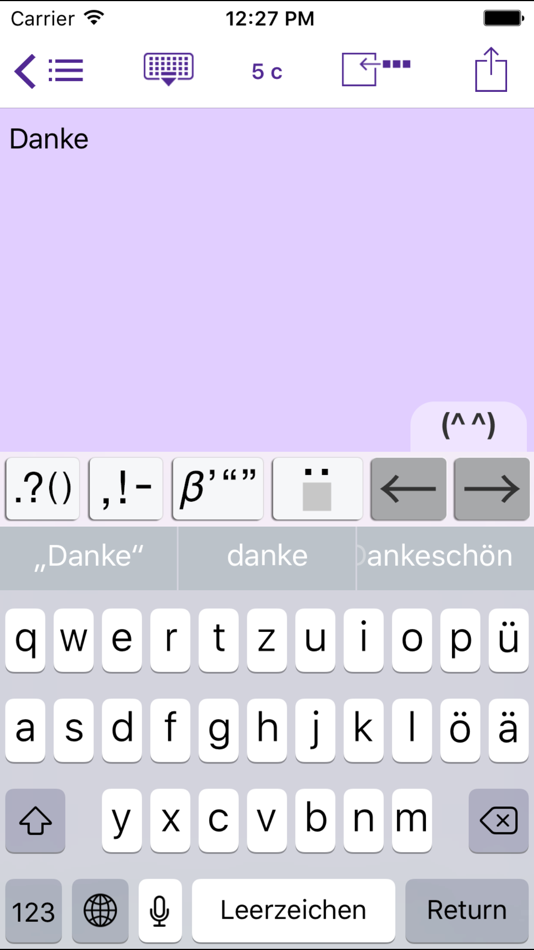 #1. Easy Mailer German Keyboard (iOS) Podle: 4us