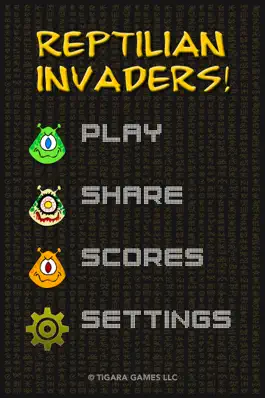 Game screenshot Reptilian Invaders! apk