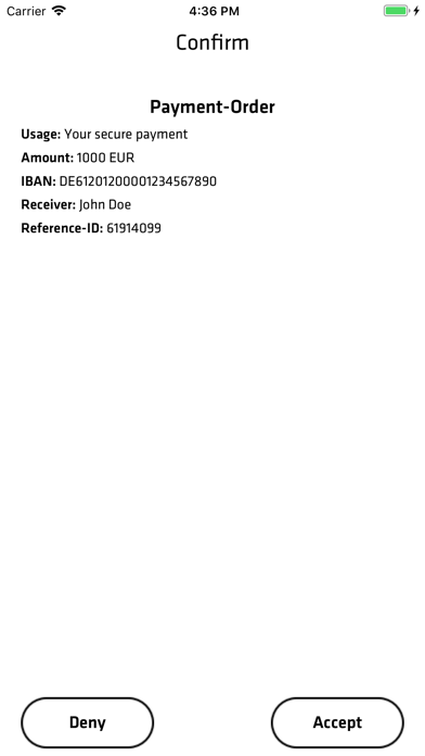 Berenberg Security App screenshot 4