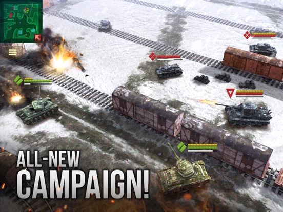 Armor Age: Tank Wars iPad app afbeelding 1