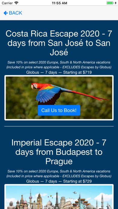 Pavlus Travel iPhone screenshot 5 - Travel app