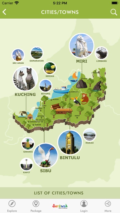Sarawak Travel Screenshot