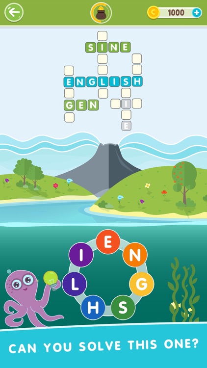 Crossword out of the words