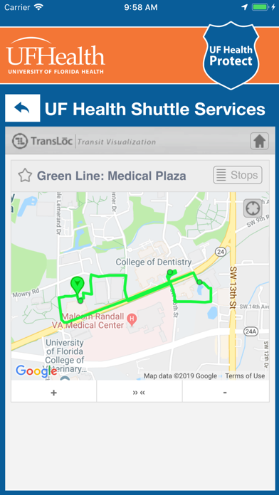 UF Health Protect screenshot