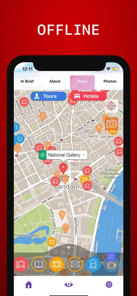 London Travel Guide with Map