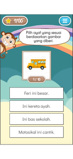 Belajar Membaca (B. Malaysia) screenshot 4