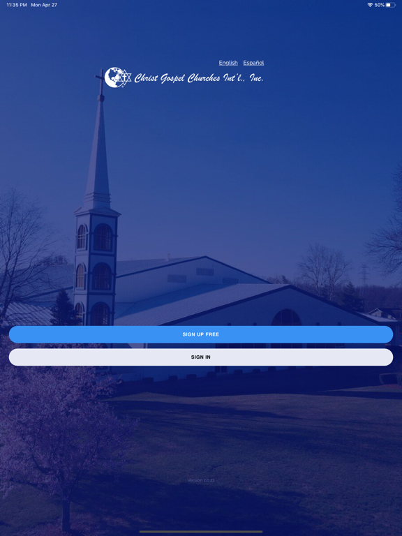 CGC APP iPad screenshot 1 - Lifestyle app