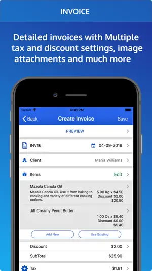 Invoice Pro. Invoice on the go screenshot 3