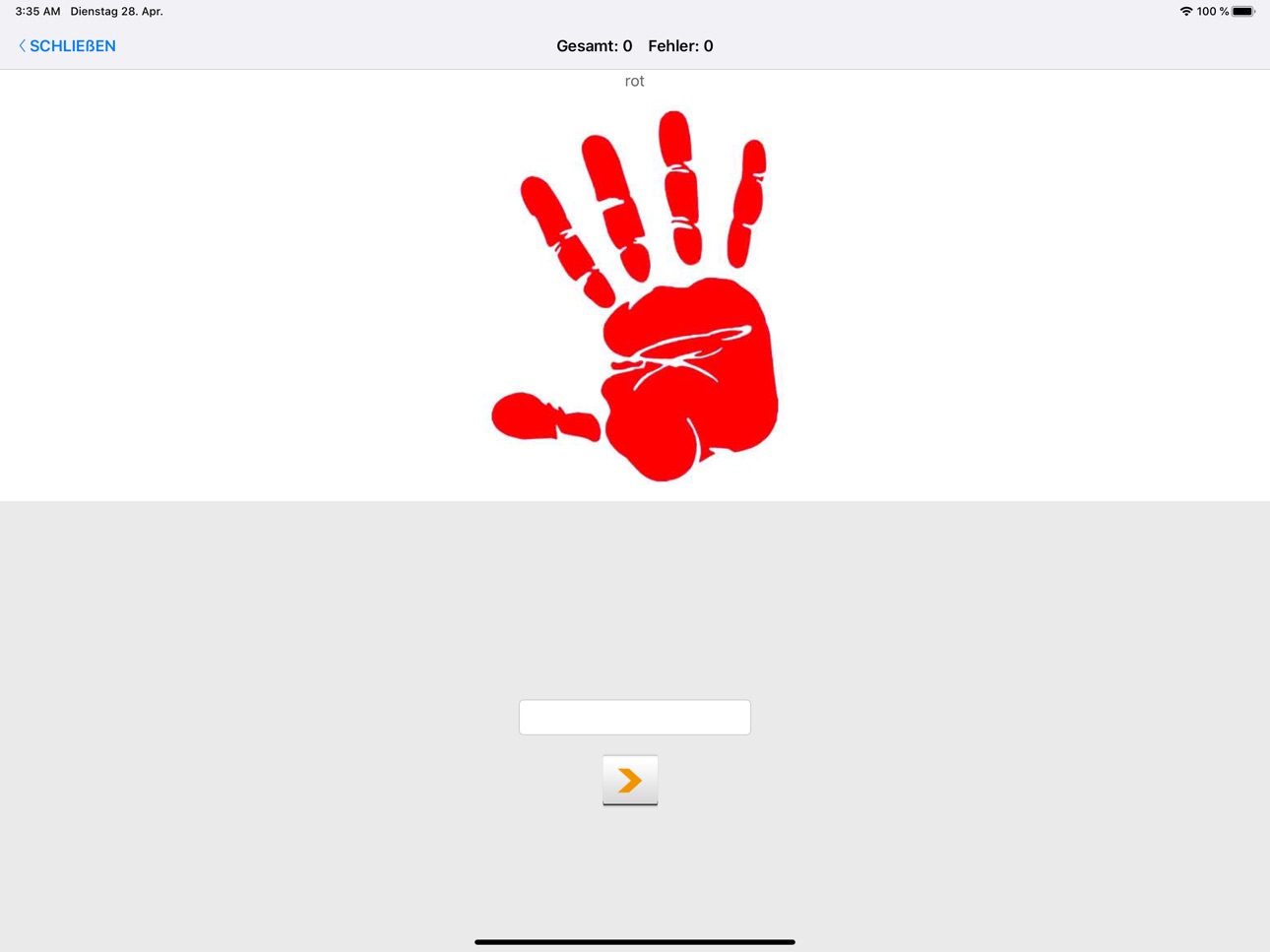 iPad screenshot