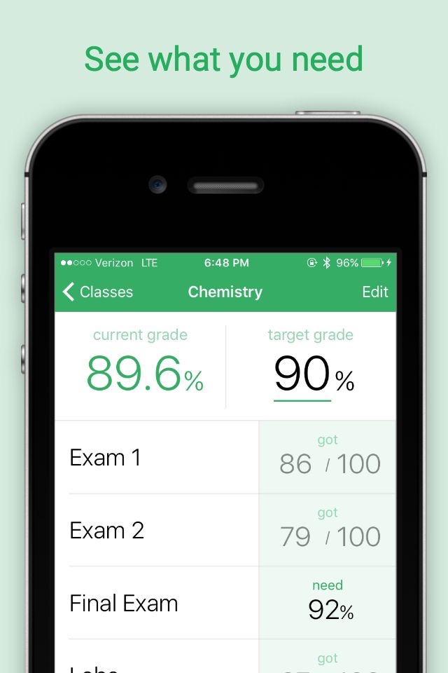 Grades - Grade Calculator, GPA screenshot 2