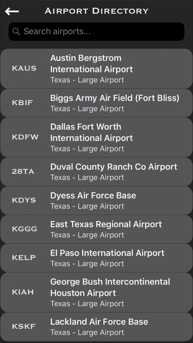 Pilot's Airport Reference screenshot 3