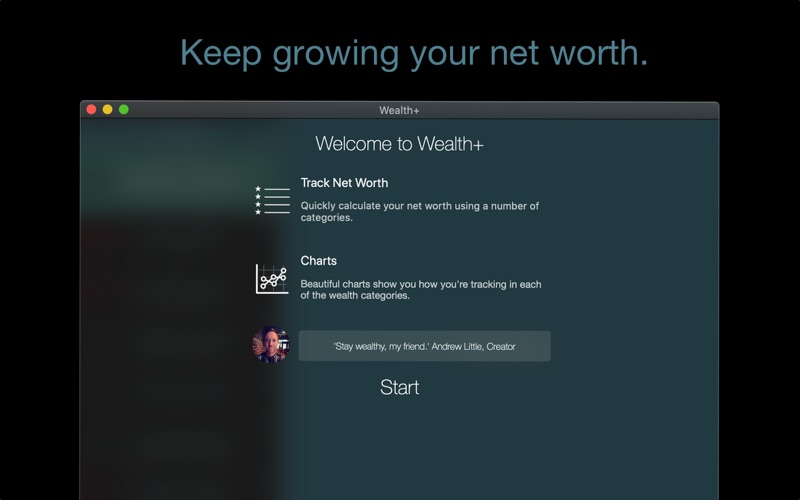 wealth+ iphone screenshot 1