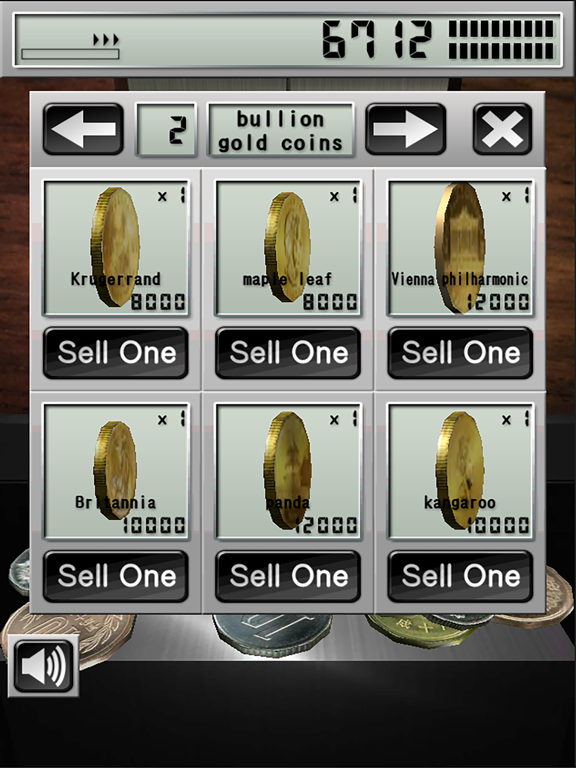 Judgement gambling items list