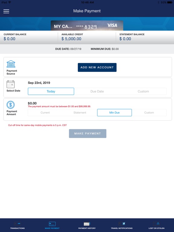 Screenshot #6 pour AgFed Credit Card