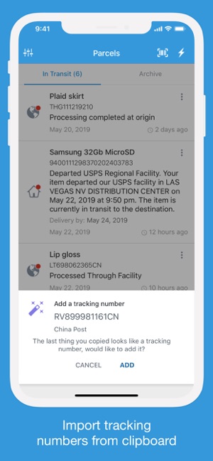 Parcels - Track Your Packages(圖5)-速報App