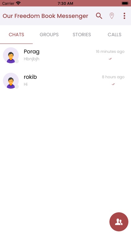 Our Freedom Book Messenger