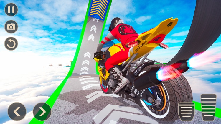 Mega Ramp Bike Stunts Games 20 screenshot-3