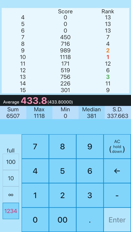 Average Calculator for Teacher screenshot-3