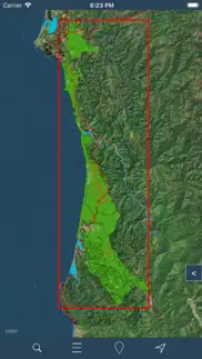 redwood national park – gps iphone screenshot 2