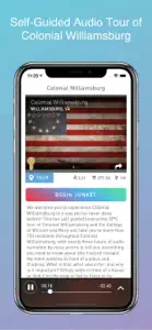 Colonial Williamsburg Tour screenshot #1 for iPhone