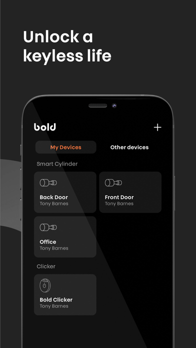 Bold Smart Lock Screenshot