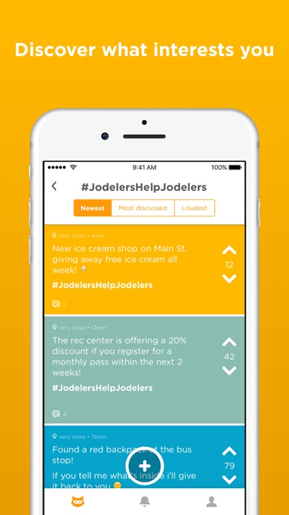 Jodel - Hyperlocal Community screenshot-4
