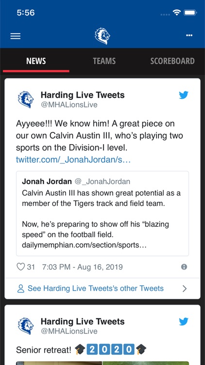 Harding Lions