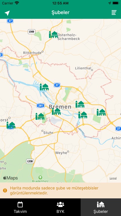 IGMG Bremen Çalışma Takvimi