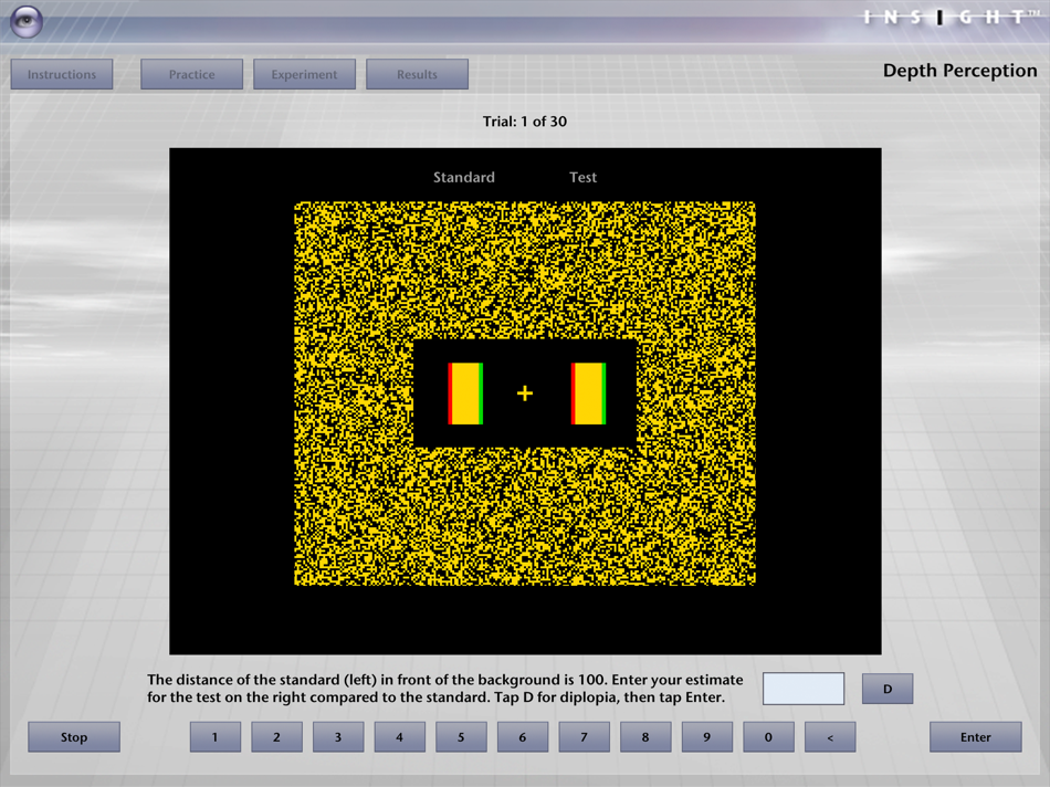 #1. iNSIGHT Depth Perception (iOS) Ved: Polyhedron Learning Media, Inc.