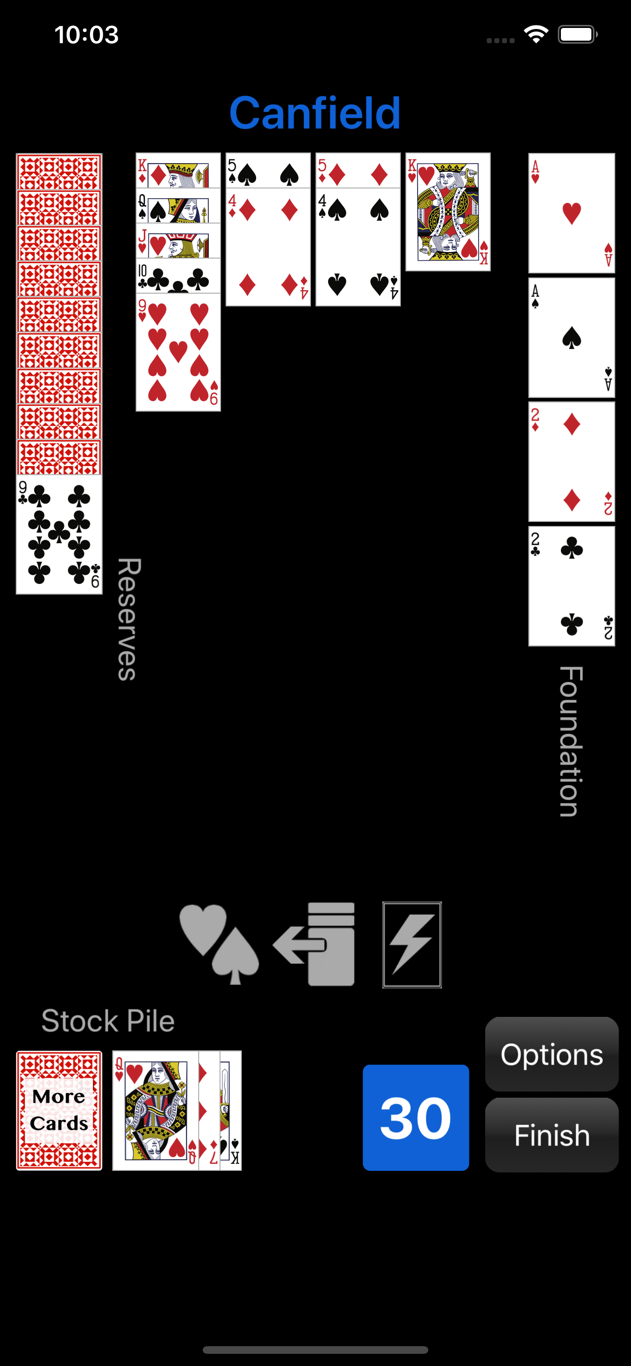 Canfield Solitaire - Classic