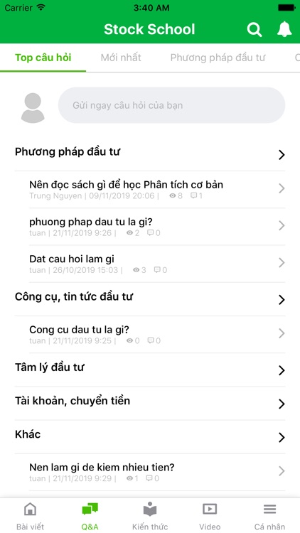 Stock School - Học chứng khoán