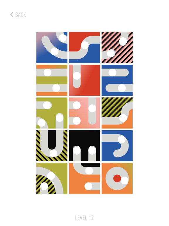 Looping Puzzle Game iPad screenshot