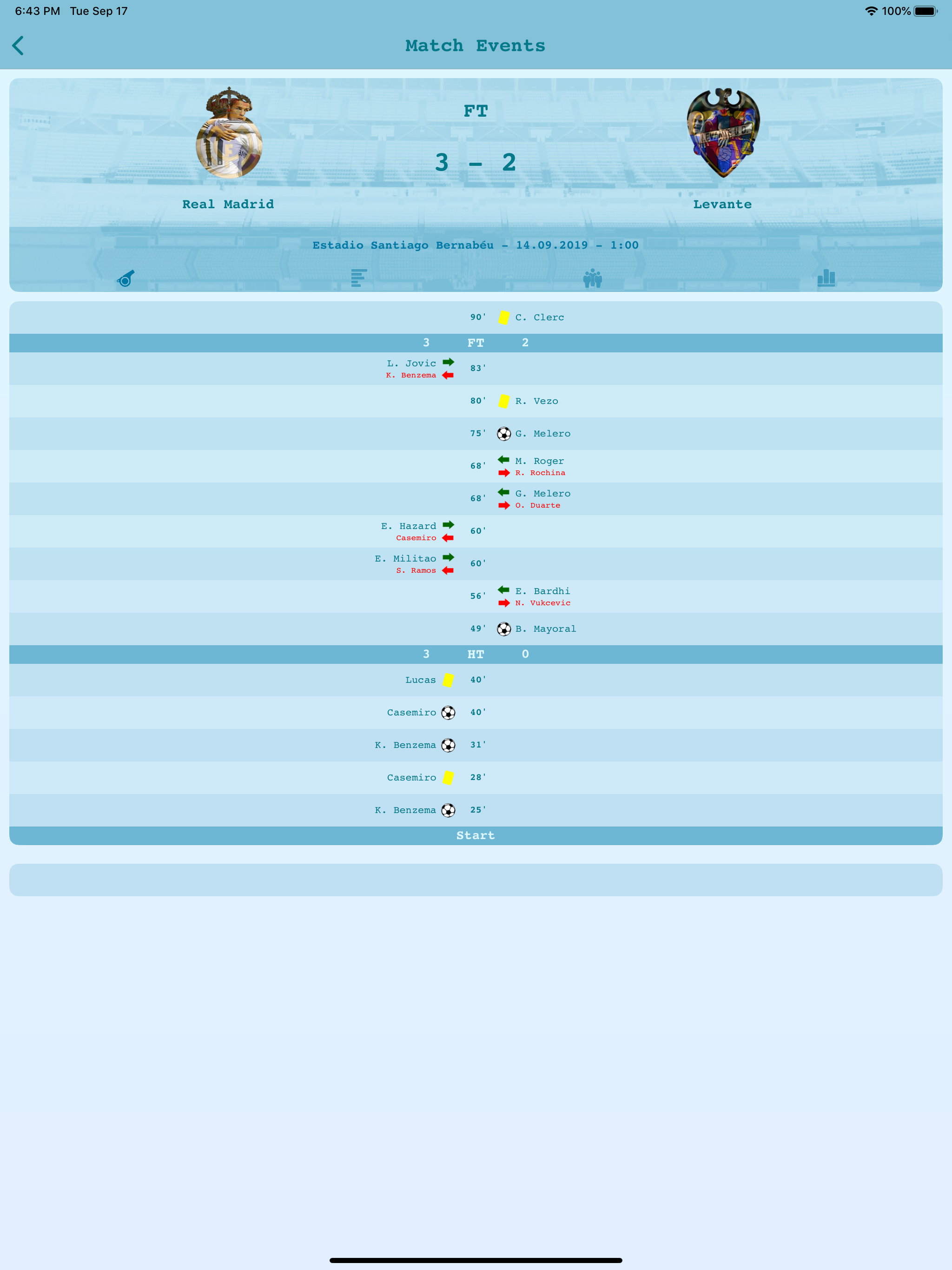 Live Results Football screenshot 7