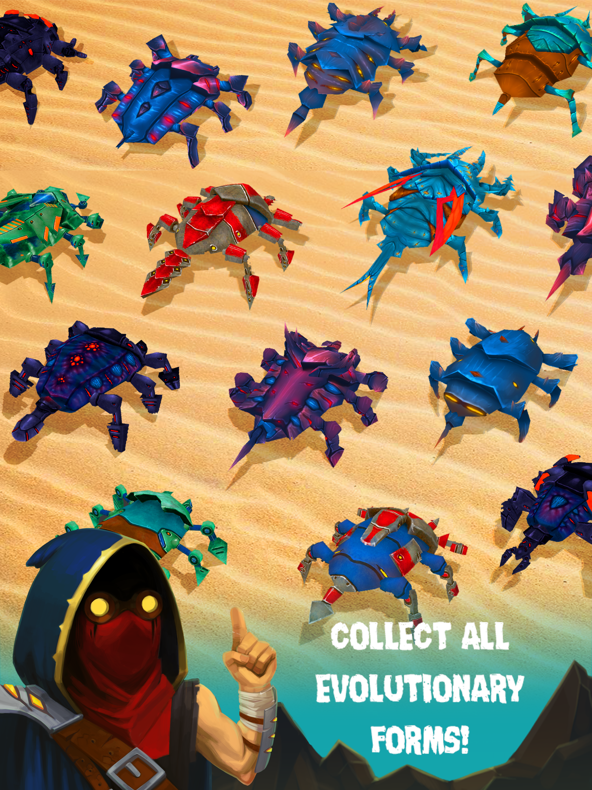Spore Monsters.io Pitfall Crab