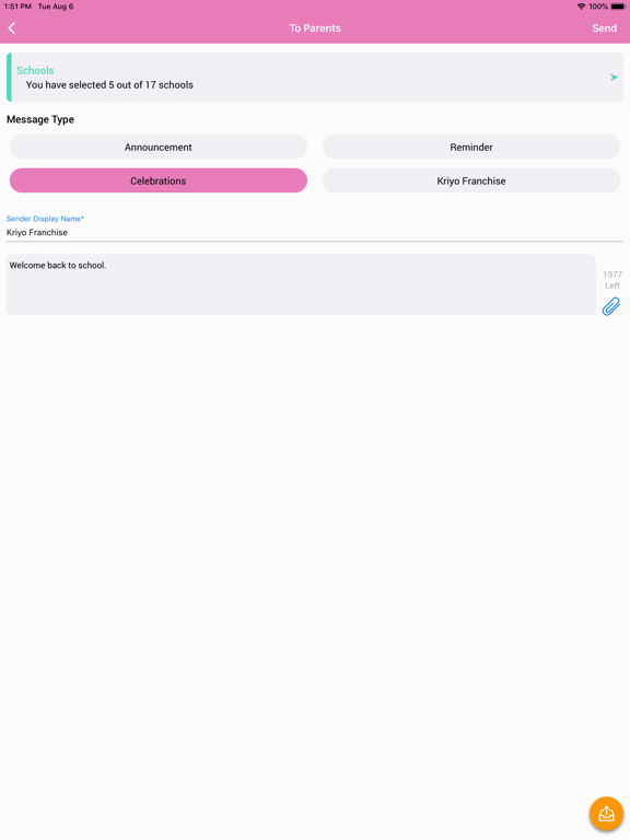 Kriyo Franchisor iPad screenshot 4 - Education app