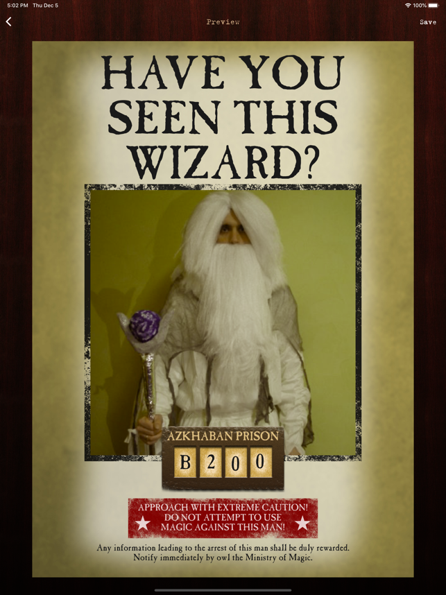 ‎Wanted Poster Pro Screenshot