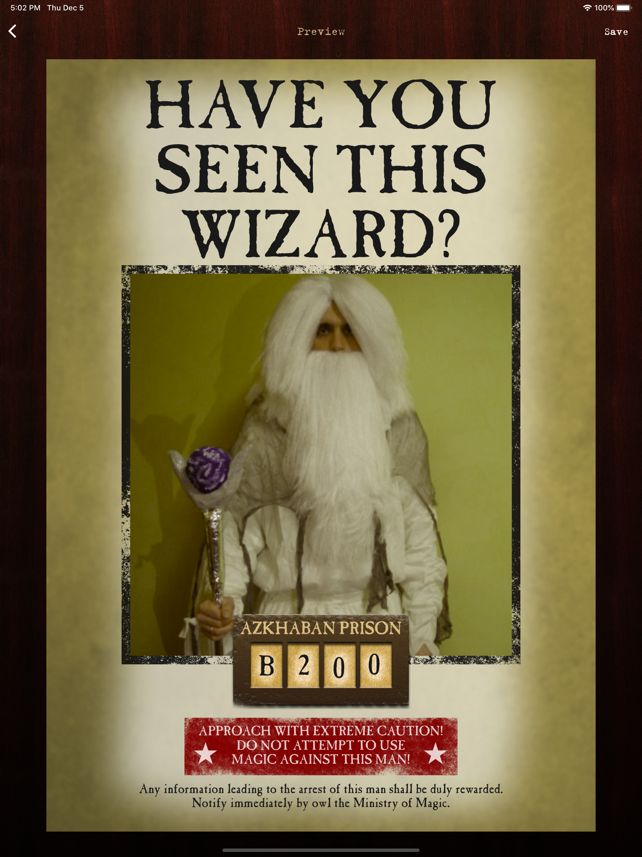 Wanted Poster Pro Screenshot