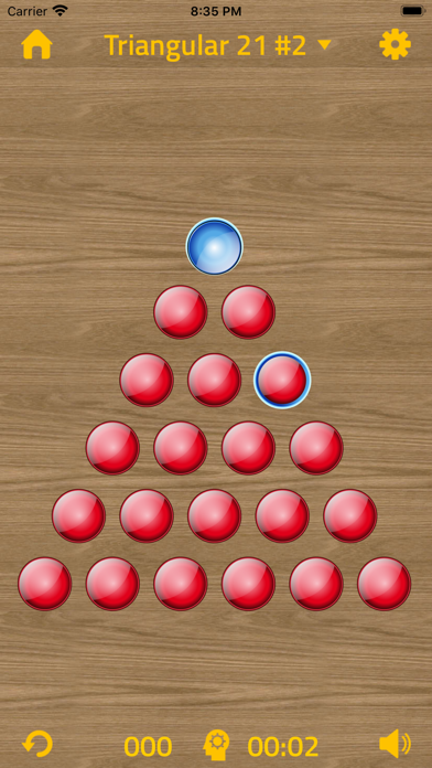 Marble Solitaire - Peg Puzzlesのおすすめ画像8