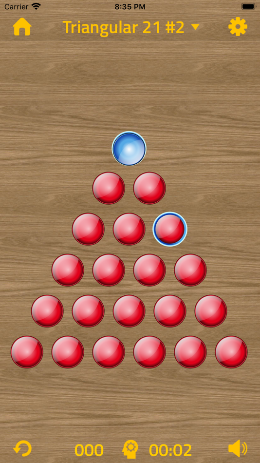#8. Marble Solitaire - Peg Puzzles (iOS) 由: MOBILE ALCHEMY LTD
