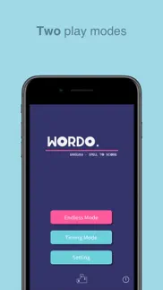 wordo - spell to score iphone screenshot 1