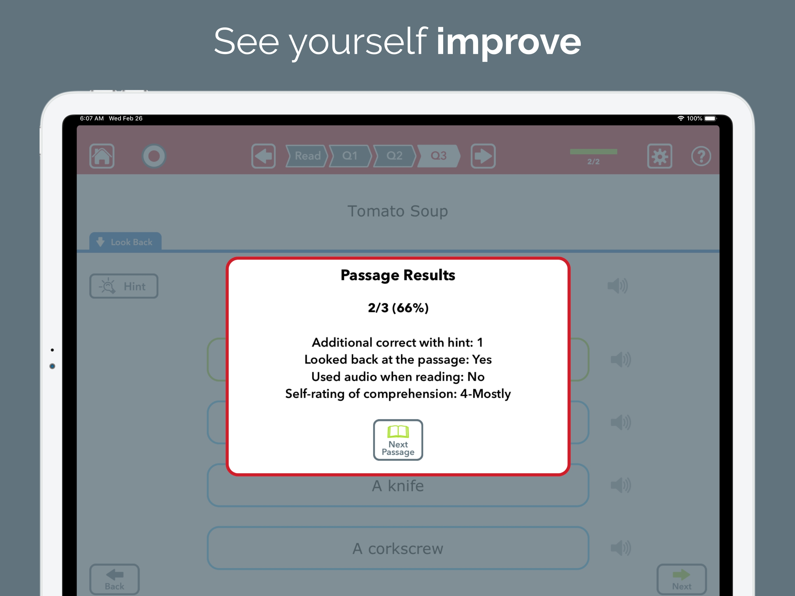 Advanced Reading Therapy screenshot 9