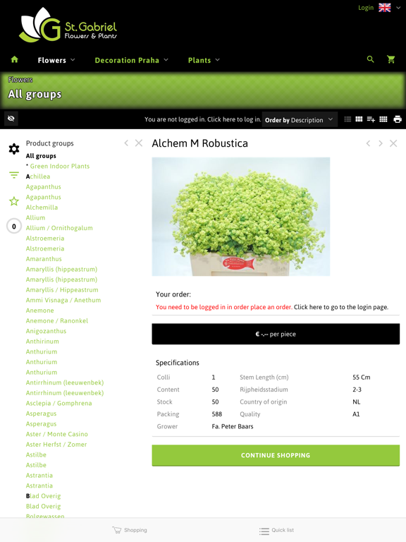 Screenshot #5 pour St.Gabriel Flowers&Plants