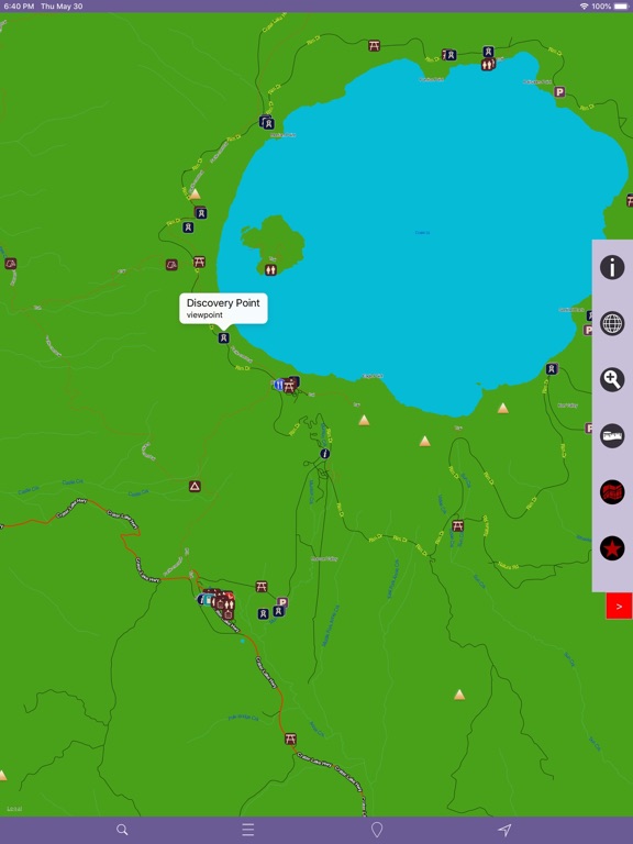 Screenshot #4 pour Crater Lake National Park GPS