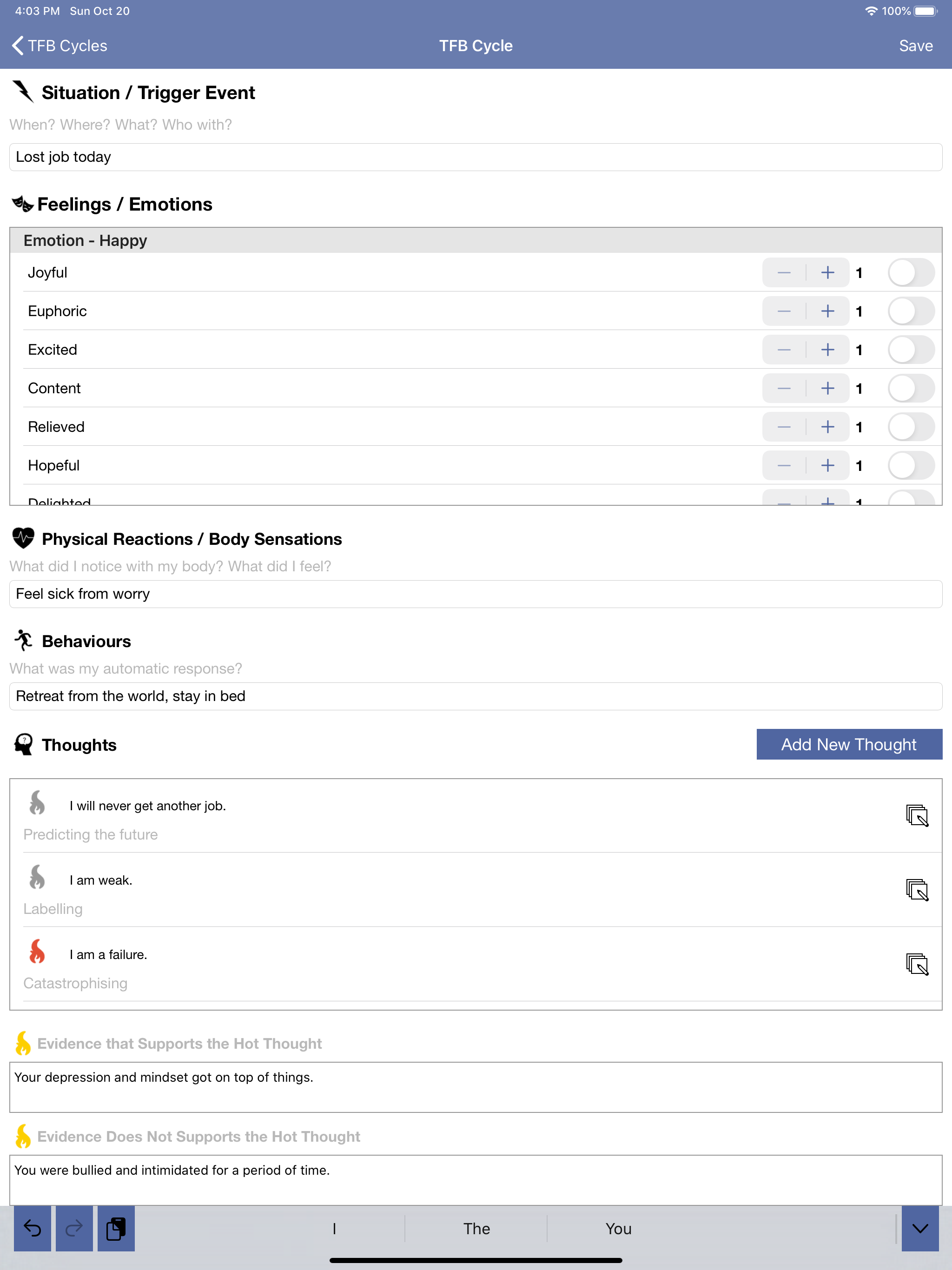 CBT Tools screenshot 14