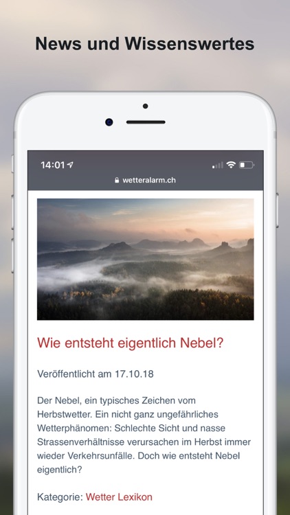 Wetter-Alarm: Wetter Schweiz screenshot-7