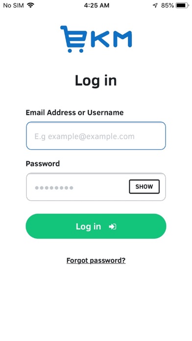 EKM Screenshot