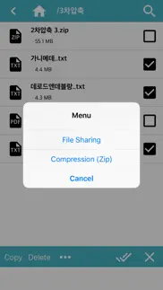 ziprar7 - unzip the file iphone screenshot 3