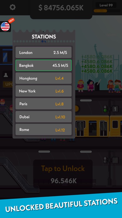 Idle Subway Tycoon Screenshot